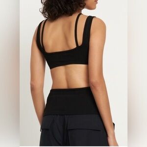 NWT WeWoreWhat Cut Out Tank in Black, Small | Retail $49